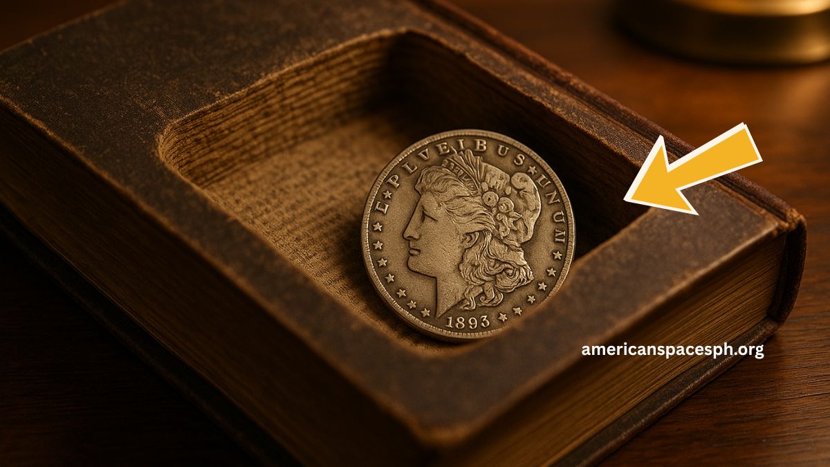 1893-S Morgan Silver Dollar Found In Hidden Book Safe Goes For $185,000