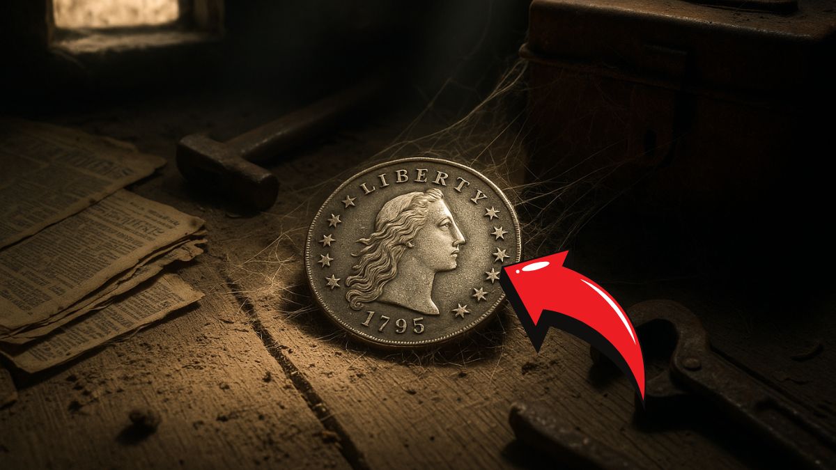 This 1795 Flowing Hair Dollar Found in a Basement Sparks Frenzy